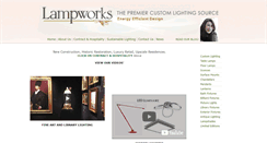 Desktop Screenshot of lampworksinc.com